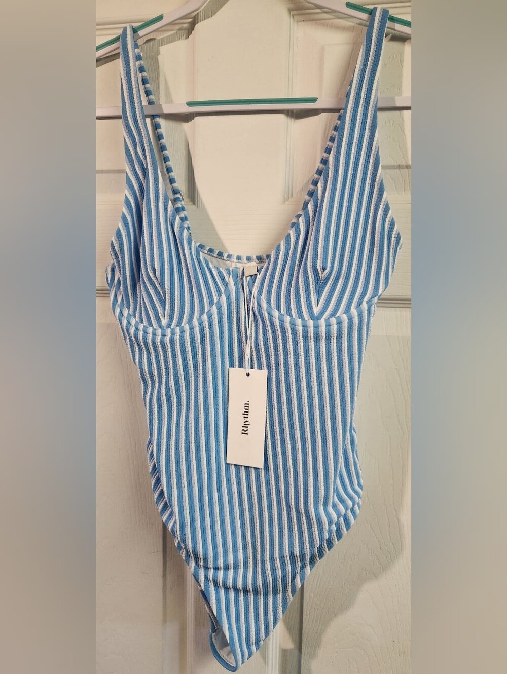 Rhythm Women's Blue Swimsuit-one-piece